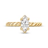 Thumbnail Image 3 of Now + Forever Marquise-Cut Diamond Solitaire Rope-Twist Ring 1/2 ct t 14K Yellow Gold (I/I2)