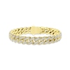 Thumbnail Image 1 of Men's Diamond Angled Link Bracelet 2 ct tw 10K White Gold 8.5"