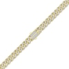 Thumbnail Image 2 of Men's Diamond Angled Link Bracelet 2 ct tw 10K White Gold 8.5"