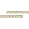 Thumbnail Image 3 of Men's Diamond Angled Link Bracelet 2 ct tw 10K White Gold 8.5"