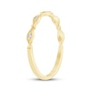 Thumbnail Image 2 of Now + Forever Lab-Grown Diamonds Milgrain Anniversary Ring 1/20 ct tw 10K Yellow Gold