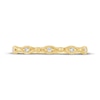 Thumbnail Image 3 of Now + Forever Lab-Grown Diamonds Milgrain Anniversary Ring 1/20 ct tw 10K Yellow Gold