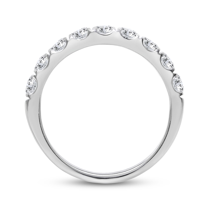 Main Image 3 of Lab-Grown Diamonds Emerald-Cut Bridal Set 8 ct tw 14K White Gold