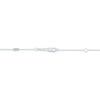 Thumbnail Image 4 of Monique Lhuillier Bliss Lab-Grown Diamond Bow Necklace 5/8 ct tw Platinum-Plated Sterling Silver 18"