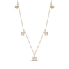 Thumbnail Image 1 of Neil Lane Desert Diamonds Dangle Station Necklace 1-1/4 ct tw 10K Yellow Gold 18"