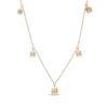 Thumbnail Image 3 of Neil Lane Desert Diamonds Dangle Station Necklace 1-1/4 ct tw 10K Yellow Gold 18"