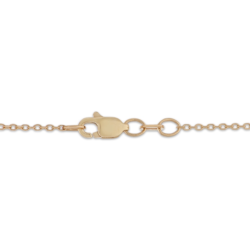 Main Image 4 of Neil Lane Desert Diamonds Dangle Station Necklace 1-1/4 ct tw 10K Yellow Gold 18"