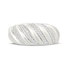 Thumbnail Image 4 of KAY Lab-Grown Diamonds Croissant Fashion Ring 1/4 ct tw Sterling Silver