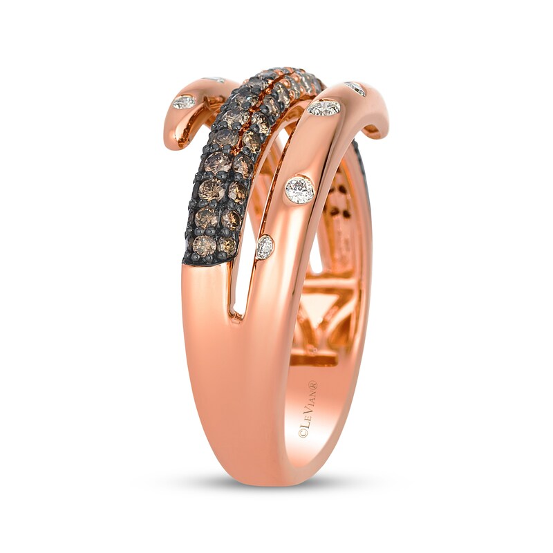 Main Image 2 of Le Vian Desert Diamonds Wrap Ring 5/8 ct tw 14K Strawberry Gold
