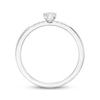 Thumbnail Image 4 of KAY Lab-Grown Diamonds Heart-Shaped Promise Ring 1/5 ct tw 10K White Gold