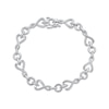 Thumbnail Image 1 of KAY Lab-Grown Diamonds Heart Infinity Link Bracelet 1/3 ct tw Sterling Silver 7"