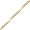Thumbnail Image 2 of 2mm Curb Chain Necklace Yellow Ion-Plated Stainless Steel 26"