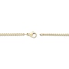 Thumbnail Image 3 of 2mm Curb Chain Necklace Yellow Ion-Plated Stainless Steel 26"