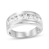 Thumbnail Image 1 of Now + Forever Men's Lab-Grown Diamonds Wedding Band 1 ct tw Platinum