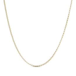 STUDIO BY KAY 1.5mm Rolo Chain Necklace Solid 24K Yellow Gold Vermeil Sterling Silver 18"