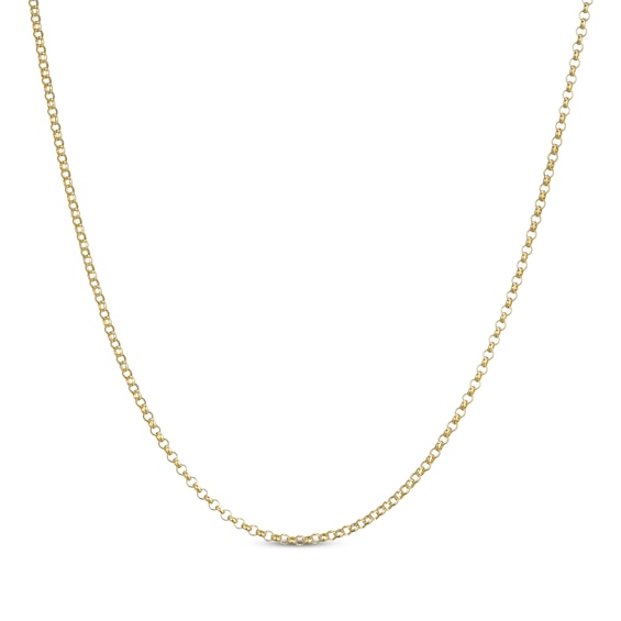 STUDIO BY KAY 1.5mm Rolo Chain Necklace Solid 24K Yellow Gold Vermeil Sterling Silver 18"