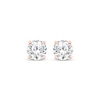 Thumbnail Image 2 of KAY Lab-Grown Diamonds Round-Cut Solitaire Stud Earrings 1/2 ct tw 10K Rose Gold (F/SI2)
