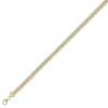 Thumbnail Image 1 of Diamond-Cut Infinity Link Bracelet 10K Yellow Gold 7.5&quot;