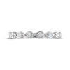 Thumbnail Image 2 of Every Moment Diamond Infinity Band 1/4 ct tw 14K White Gold