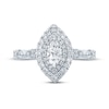 Monique Lhuillier Bliss Marquise-Cut Diamond Engagement Ring 1-1/8 ct tw 18K White Gold