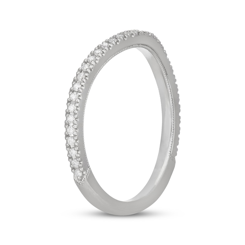 Main Image 2 of Neil Lane Diamond Contour Wedding Band 1/5 ct tw 14K White Gold