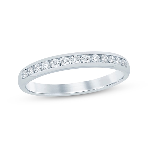 Diamond Anniversary Band 1/4 ct tw 14K White Gold