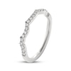 Thumbnail Image 2 of THE LEO First Light Diamond Contour Wedding Band 1/5 ct tw 14K White Gold