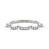 Thumbnail Image 3 of THE LEO First Light Diamond Contour Wedding Band 1/5 ct tw 14K White Gold