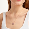 Thumbnail Image 4 of Godiva x Le Vian Ruby Heart Necklace 3/8 ct tw Diamonds 14K Strawberry Gold 19&quot;