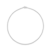 Thumbnail Image 1 of Diamond Riviera Necklace 4 ct tw 10K White Gold 17&quot;