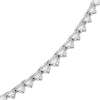 Thumbnail Image 2 of Diamond Riviera Necklace 4 ct tw 10K White Gold 17&quot;