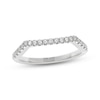 Thumbnail Image 7 of THE LEO Prisma Diamond Contour Wedding Band 1/5 ct tw 14K White Gold