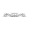 Thumbnail Image 9 of THE LEO Prisma Diamond Contour Wedding Band 1/5 ct tw 14K White Gold