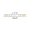Thumbnail Image 3 of Oval-Cut Diamond Engagement Ring 7/8 ct tw 14K Yellow Gold