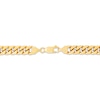 Thumbnail Image 2 of Cuban Curb Chain Necklace 6.8mm Hollow 14K Yellow Gold 22&quot;
