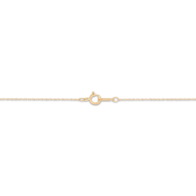 Main Image 4 of Polished Oval Locket 10K Yellow Gold 18&quot;