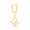 Thumbnail Image 1 of Charmed Memories Tilted &quot;Love&quot; Square Charm 10K Yellow Gold
