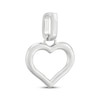 Thumbnail Image 4 of Charmed Memories Heart Outline Charm Sterling Silver