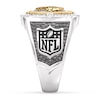 Thumbnail Image 3 of True Fans Jacksonville Jaguars Championship Ring Sterling Silver & 10K Yellow Gold Ring