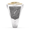 Thumbnail Image 4 of True Fans Jacksonville Jaguars Championship Ring Sterling Silver & 10K Yellow Gold Ring