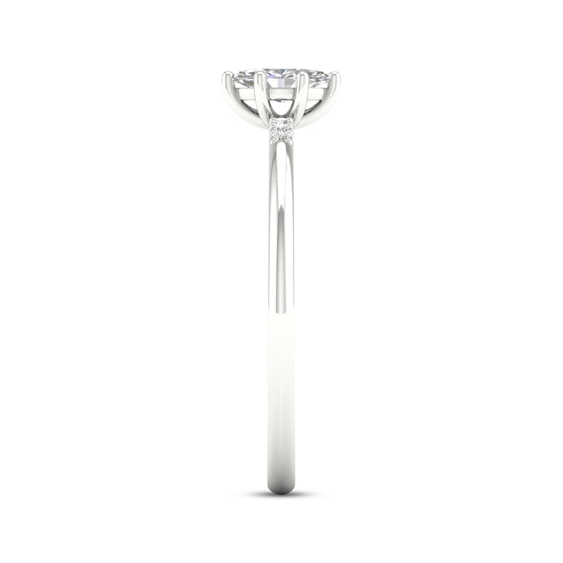 Main Image 3 of KAY Lab-Grown Diamonds Marquise-Cut Promise Ring 1/6 ct tw 10K White Gold