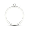 Thumbnail Image 4 of KAY Lab-Grown Diamonds Marquise-Cut Promise Ring 1/6 ct tw 10K White Gold