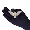 Thumbnail Image 4 of Men's Diamond Eagle Charm 1/3 ct tw 10K Yellow Gold