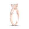 Thumbnail Image 2 of Now + Forever Now + Forever Princess-Cut Quad Diamond Engagement Ring 1 ct tw 14K Rose Gold
