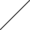 Thumbnail Image 2 of Curb Chain Necklace 4mm Black Ion-Plated Solid Stainless Steel 18&quot;