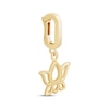 Thumbnail Image 2 of Charmed Memories Lotus Charm 10K Yellow Gold
