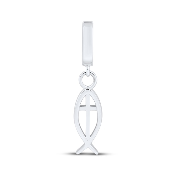 Charmed Memories Ichthys Charm Sterling Silver