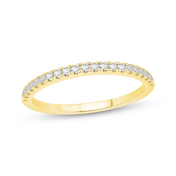 Now + Forever Lab-Grown Diamond Anniversary Ring 1/4 ct tw 14K Yellow Gold