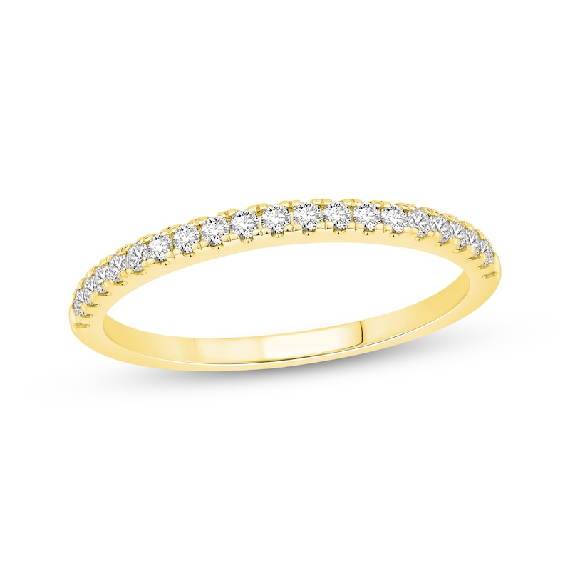 Main Image 1 of Now + Forever Lab-Grown Diamond Anniversary Ring 1/4 ct tw 14K Yellow Gold