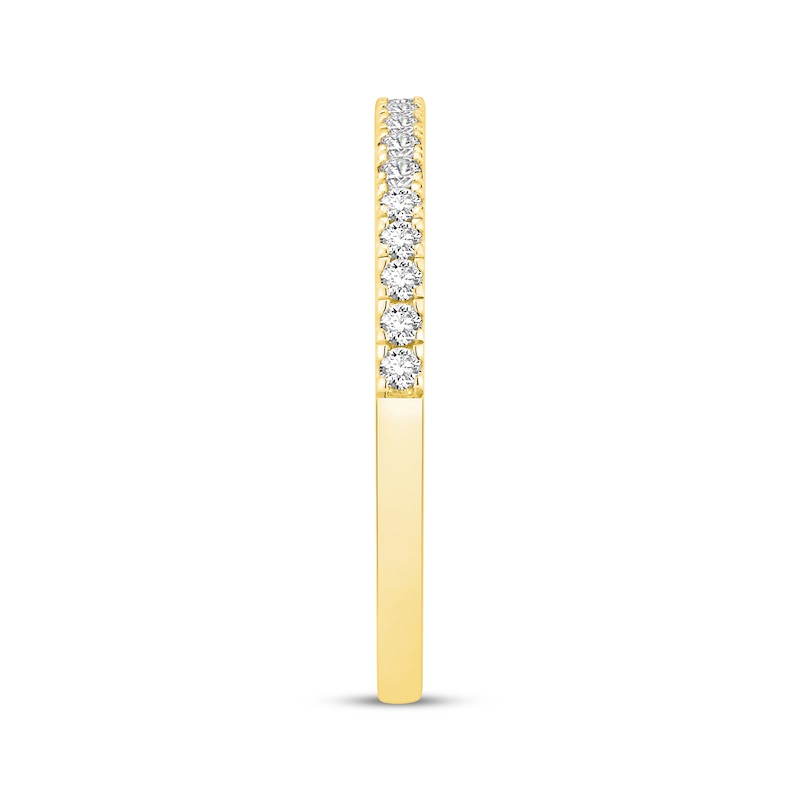 Main Image 2 of Now + Forever Lab-Grown Diamond Anniversary Ring 1/4 ct tw 14K Yellow Gold